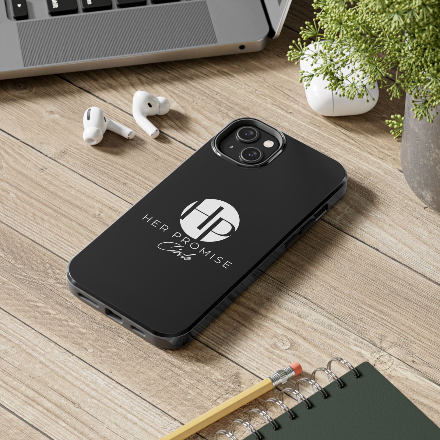 Tough Phone Case — Her Promise Circle Logo Protective Cover