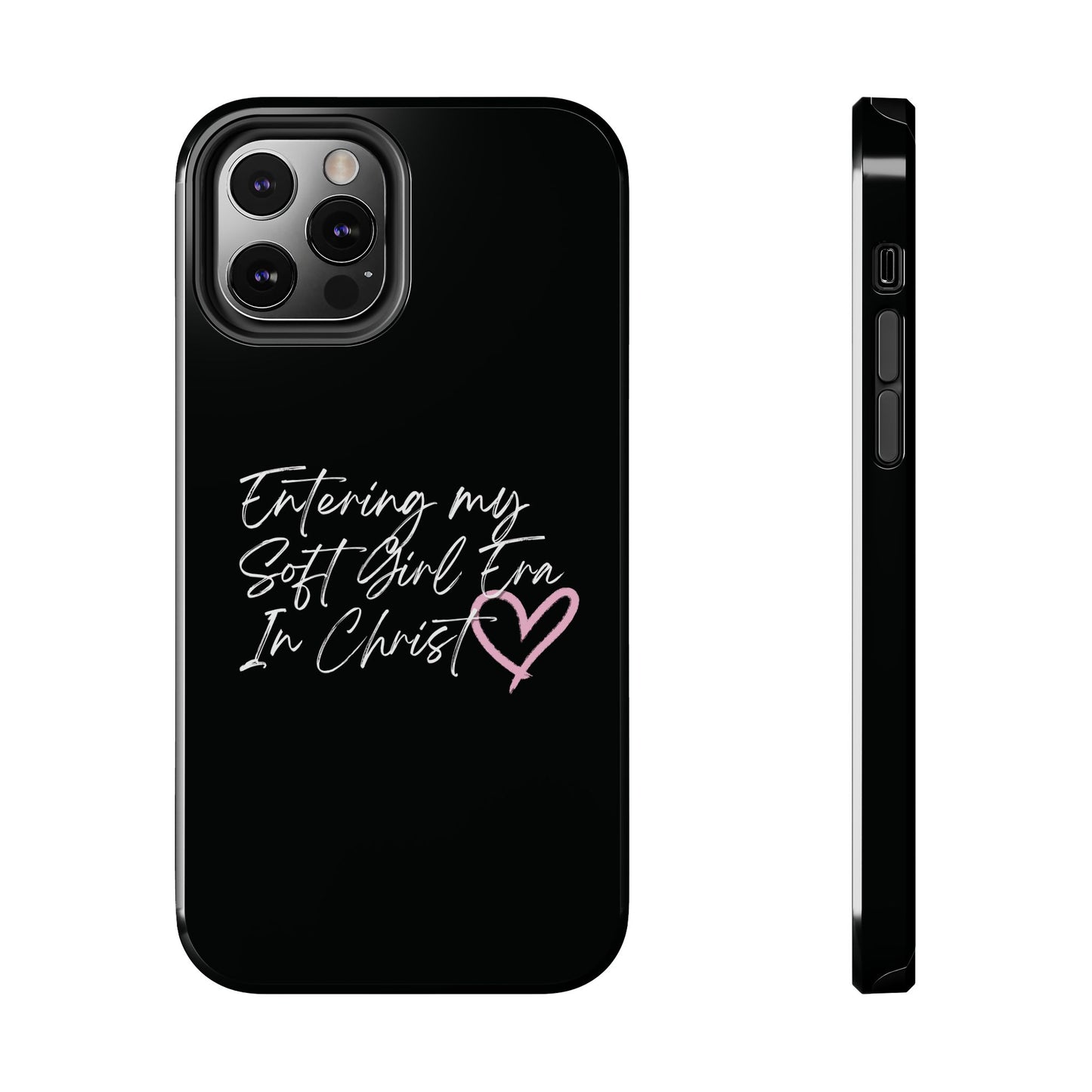 "Soft Girl Era In Christ" Phone Cases