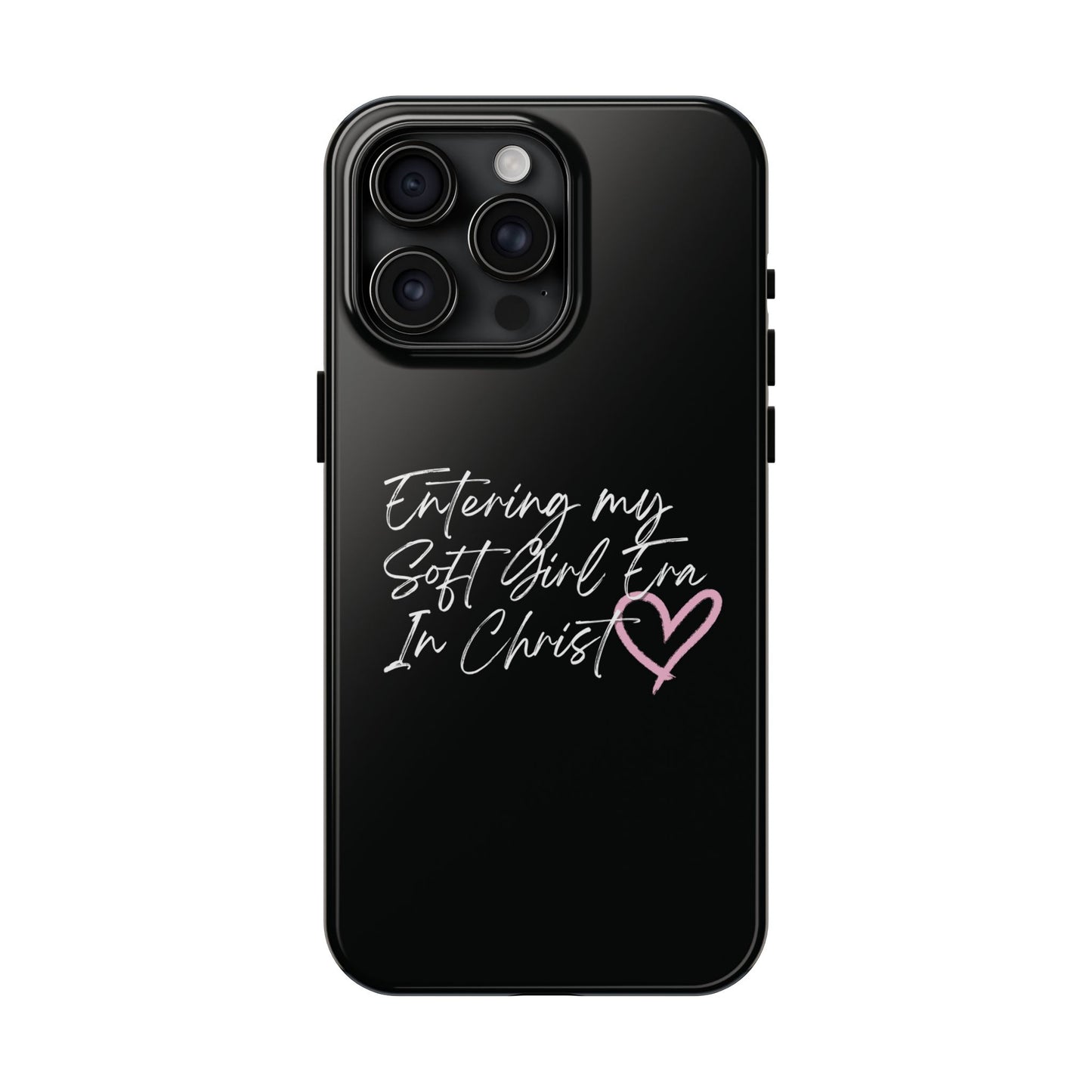 "Soft Girl Era In Christ" Phone Cases
