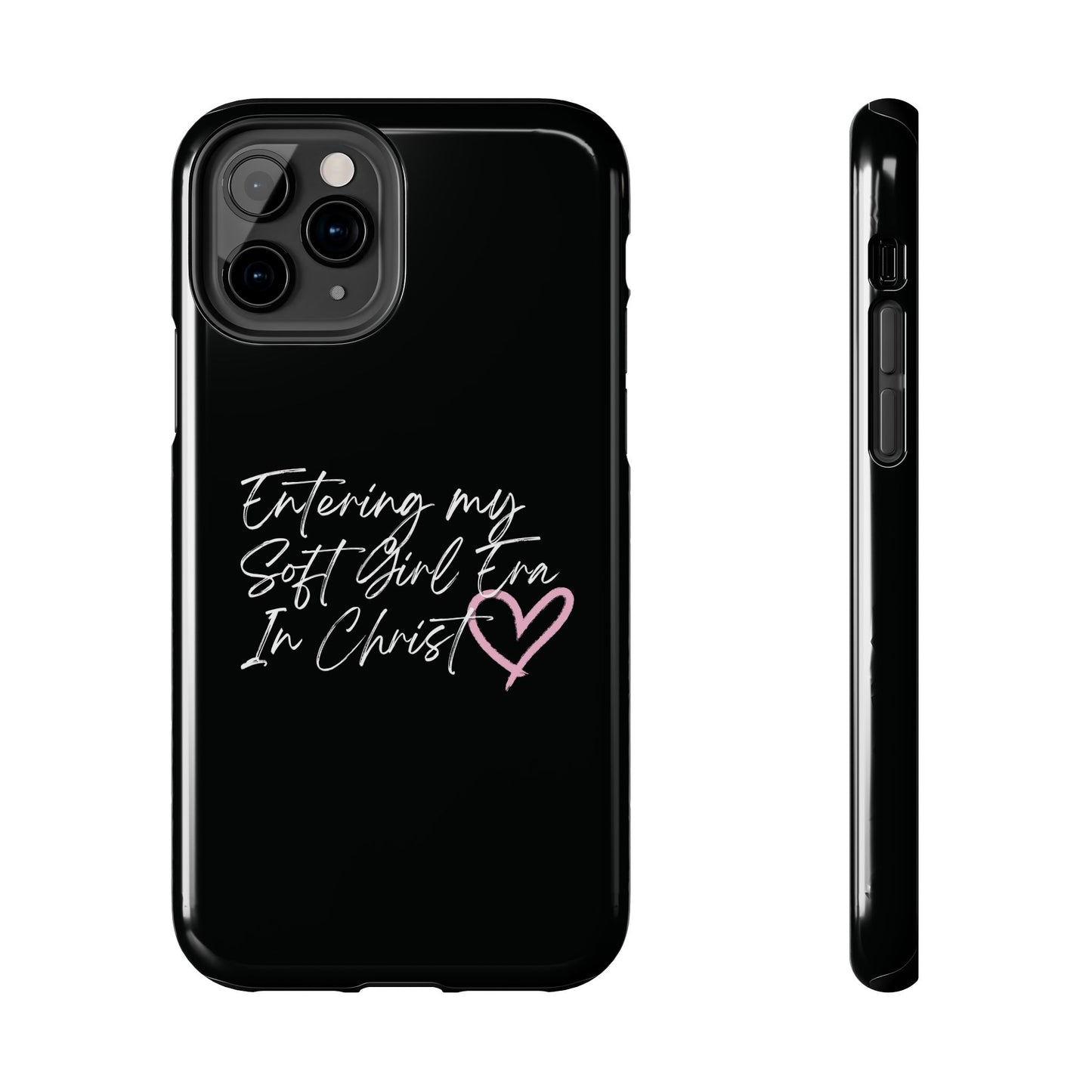"Soft Girl Era In Christ" Phone Cases