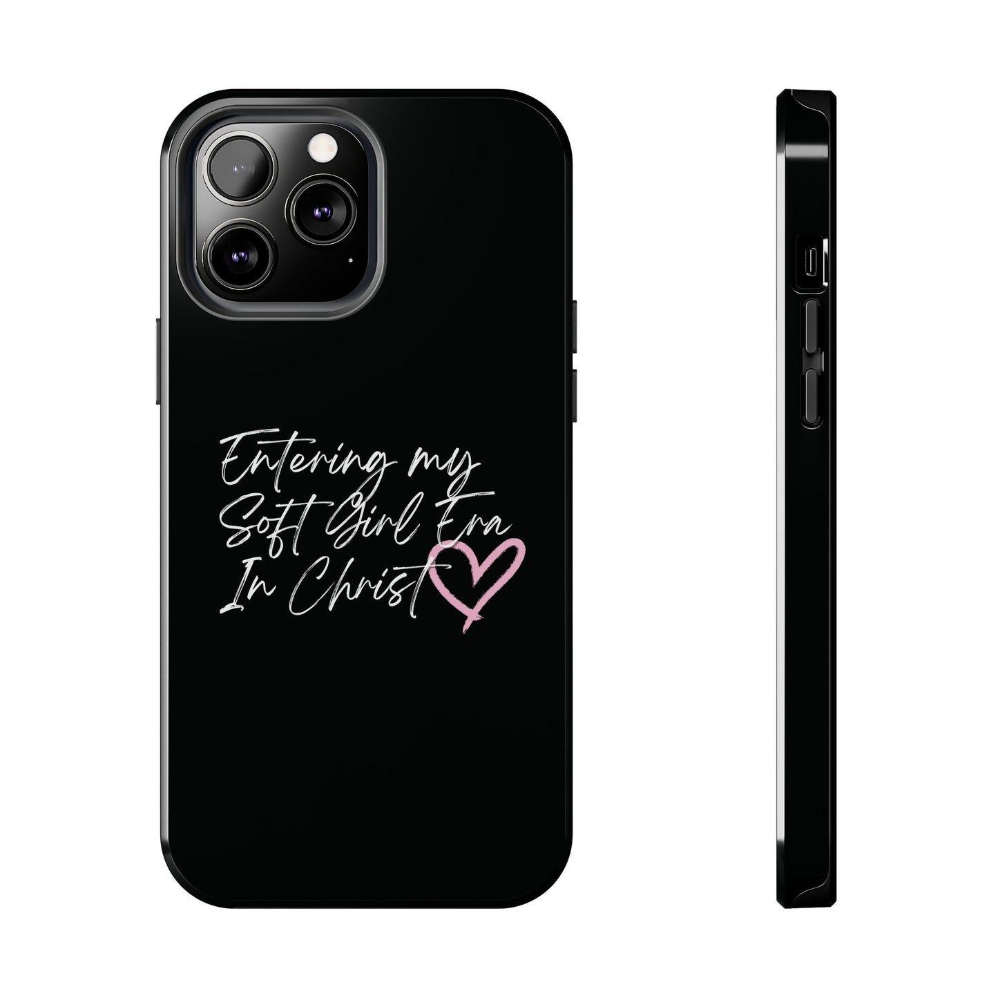 "Soft Girl Era In Christ" Phone Cases