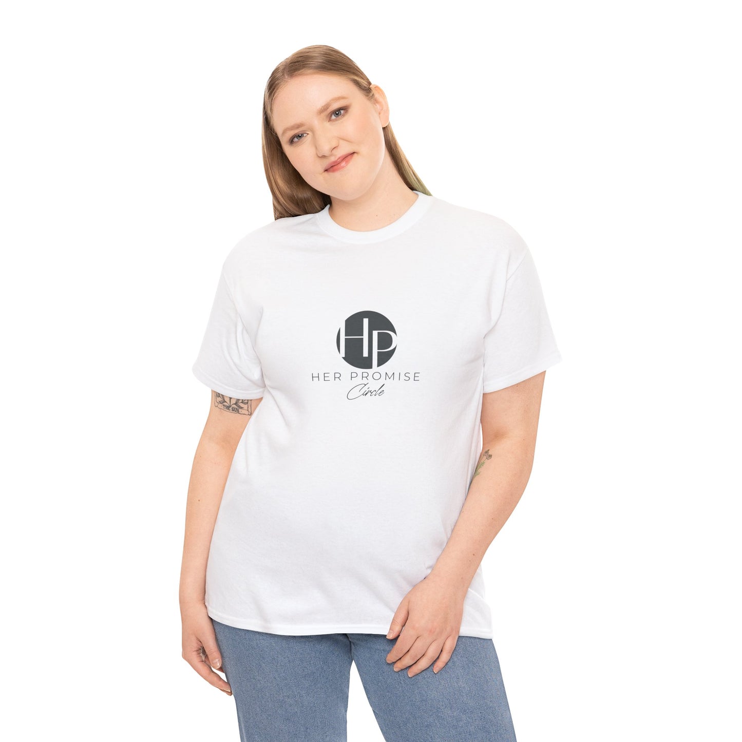 Her Promise Circle Women's Tee Shirt - Heavy Cotton