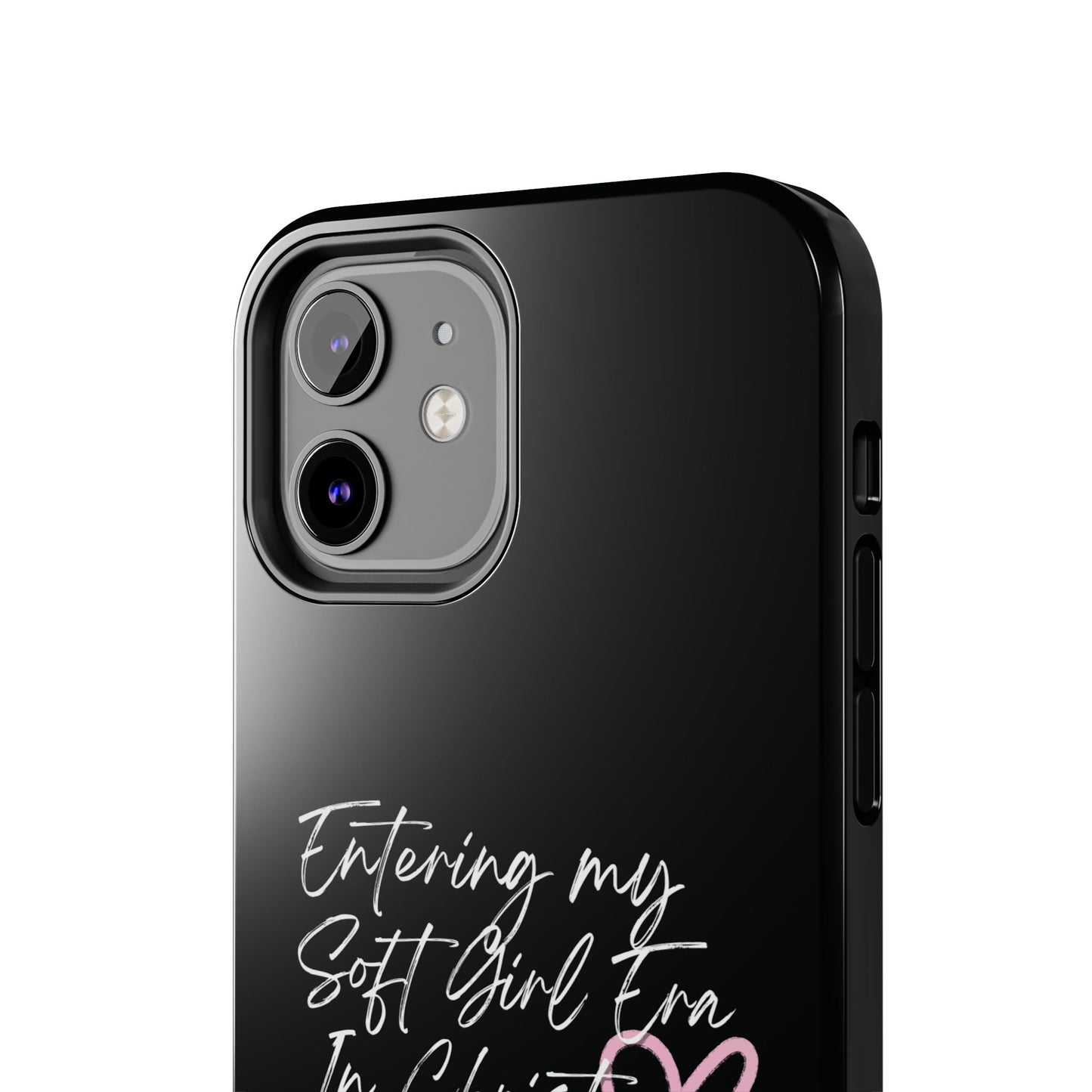 "Soft Girl Era In Christ" Phone Cases