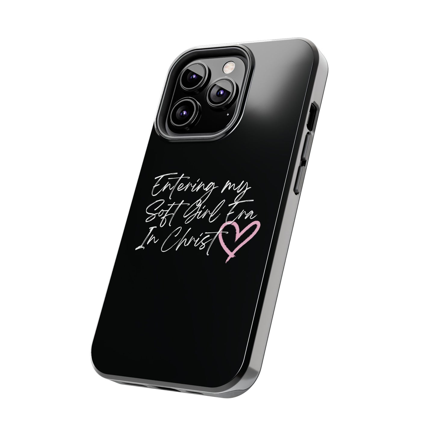 "Soft Girl Era In Christ" Phone Cases