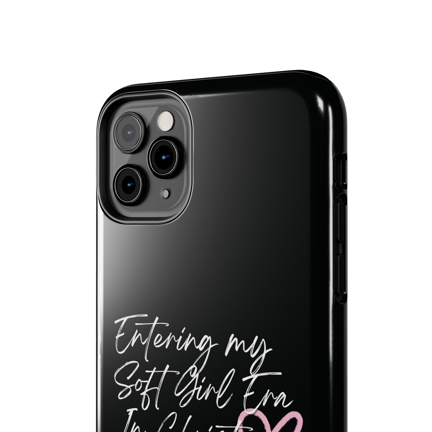 "Soft Girl Era In Christ" Phone Cases
