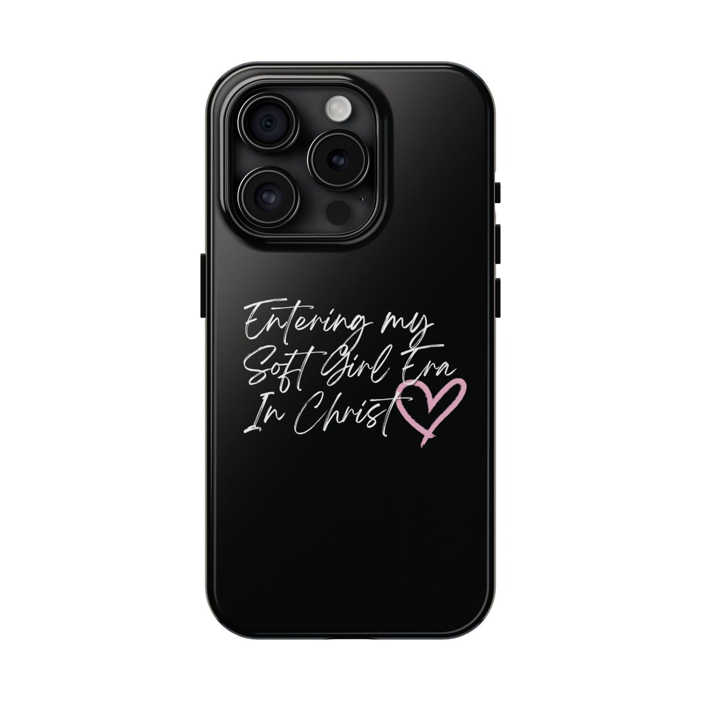 "Soft Girl Era In Christ" Phone Cases