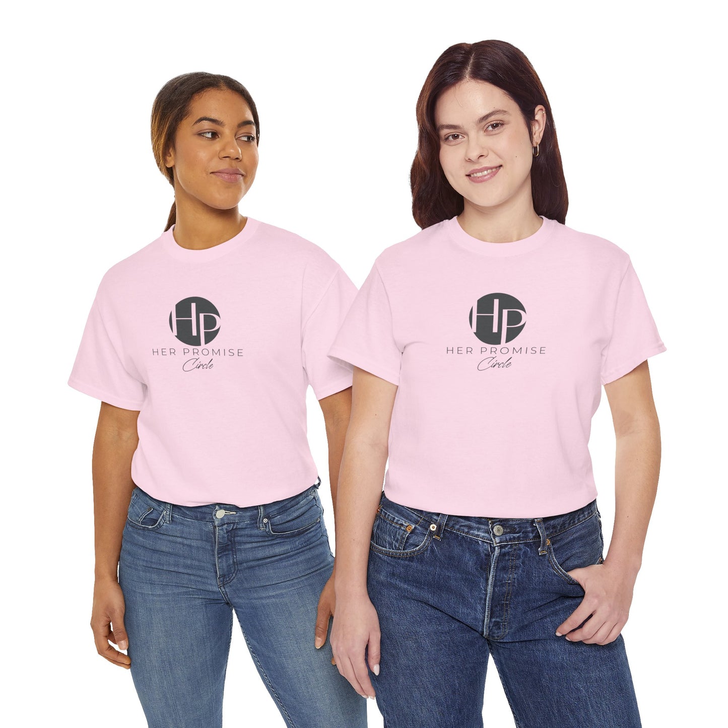 Her Promise Circle Women's Tee Shirt - Unisex Heavy Cotton