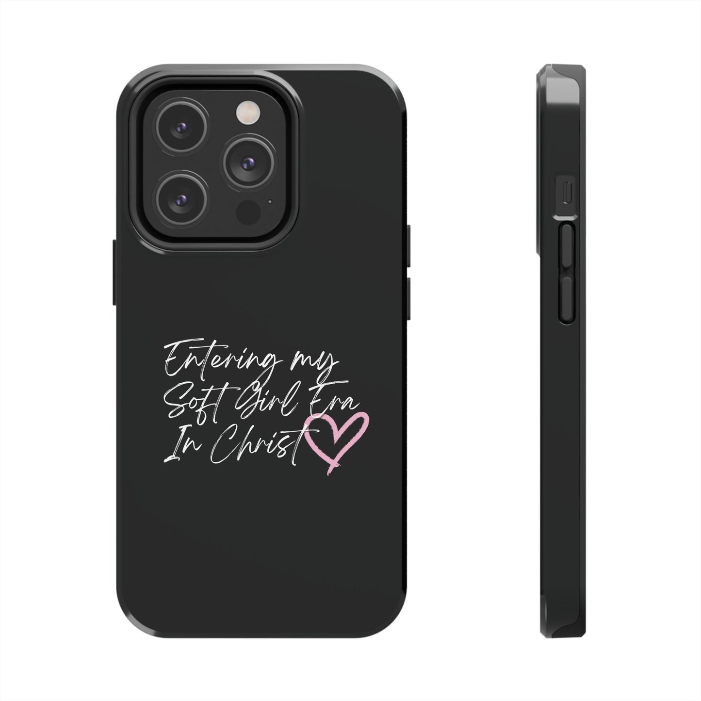 "Soft Girl Era In Christ" Phone Cases