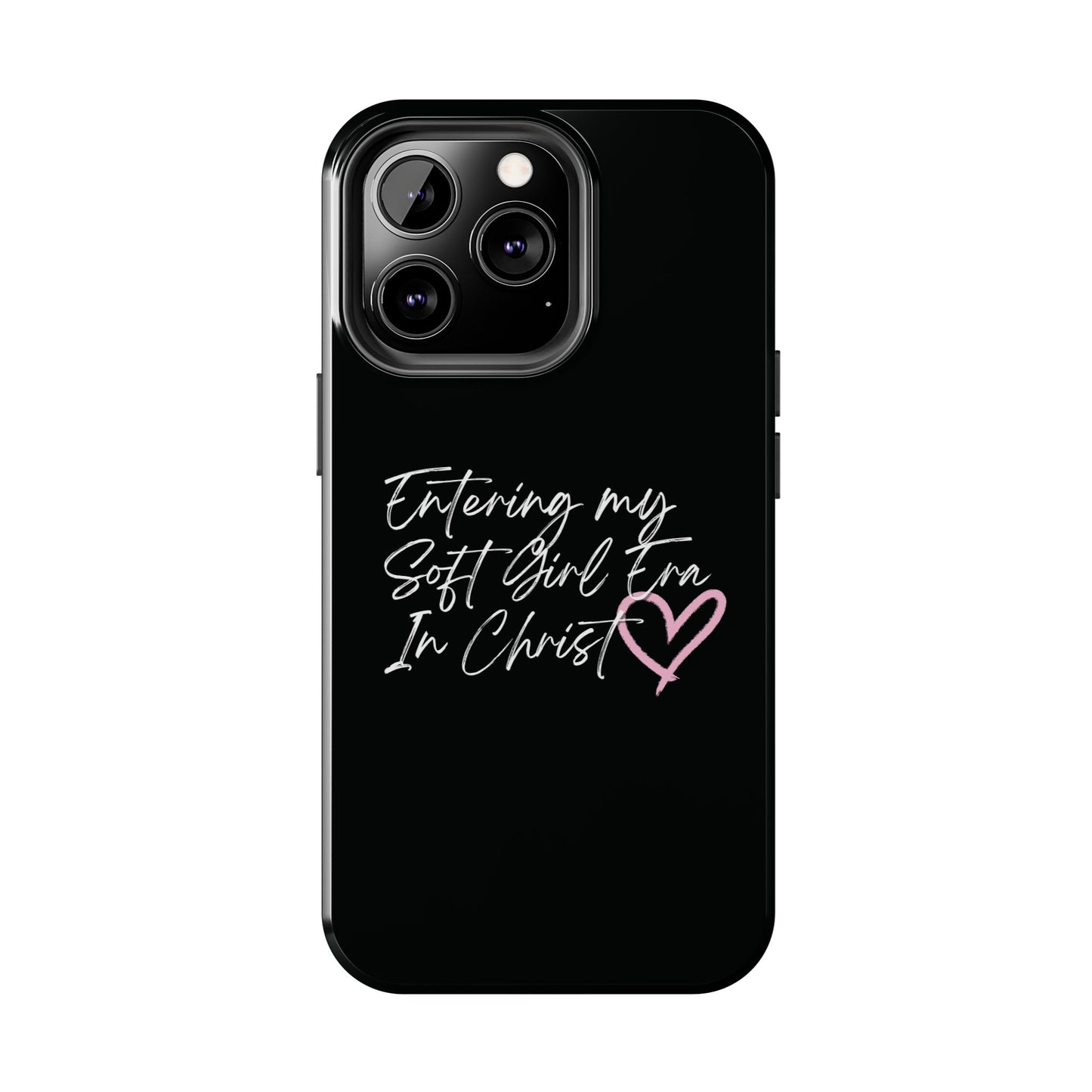 "Soft Girl Era In Christ" Phone Cases