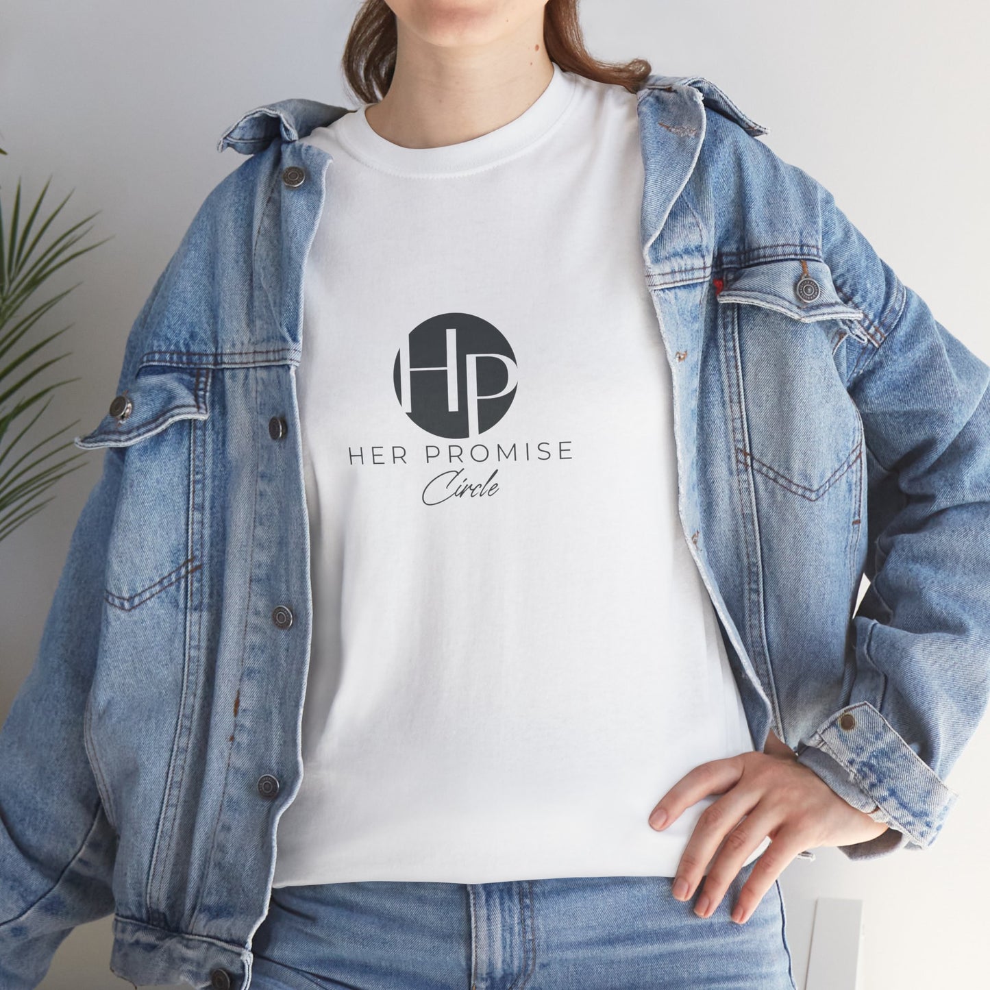 Her Promise Circle Women's Tee Shirt - Heavy Cotton