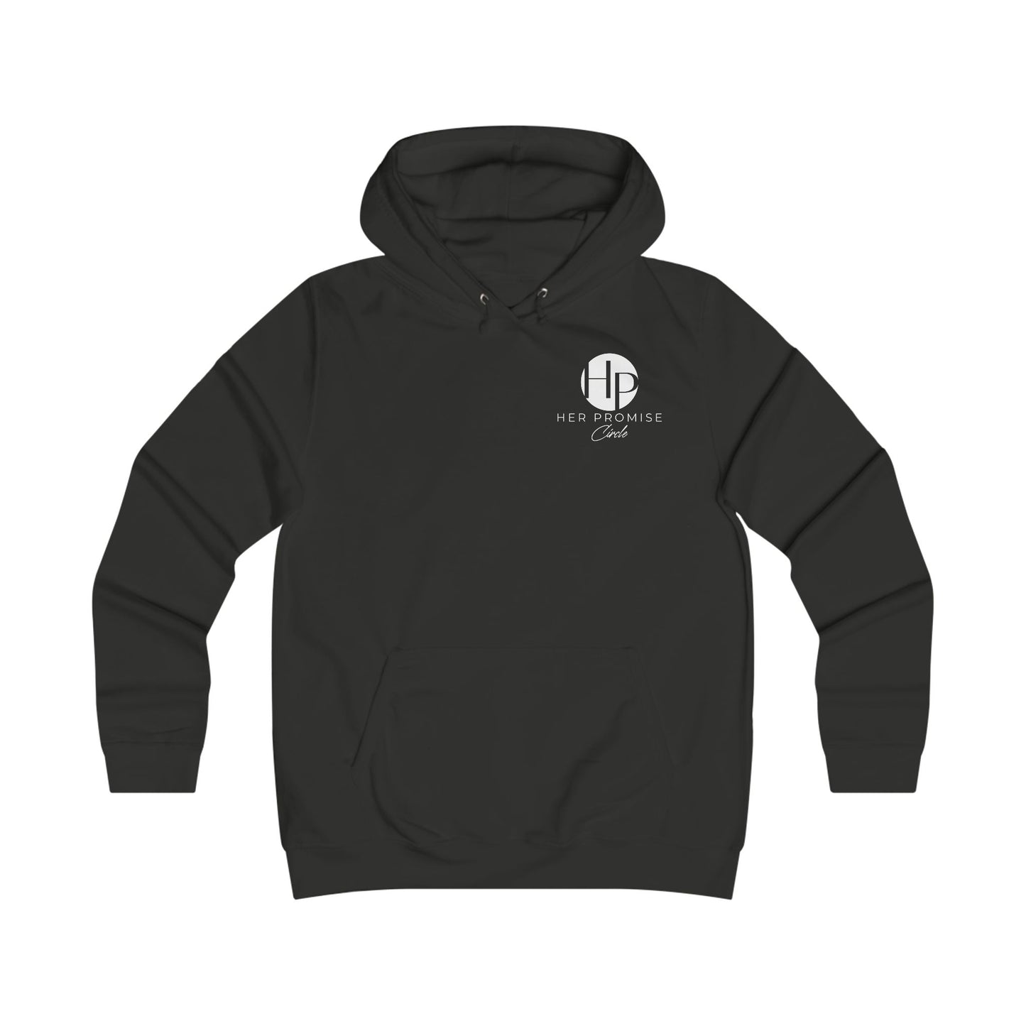 Her Promise Girls College Hoodie – Feminine Logo Pullover
