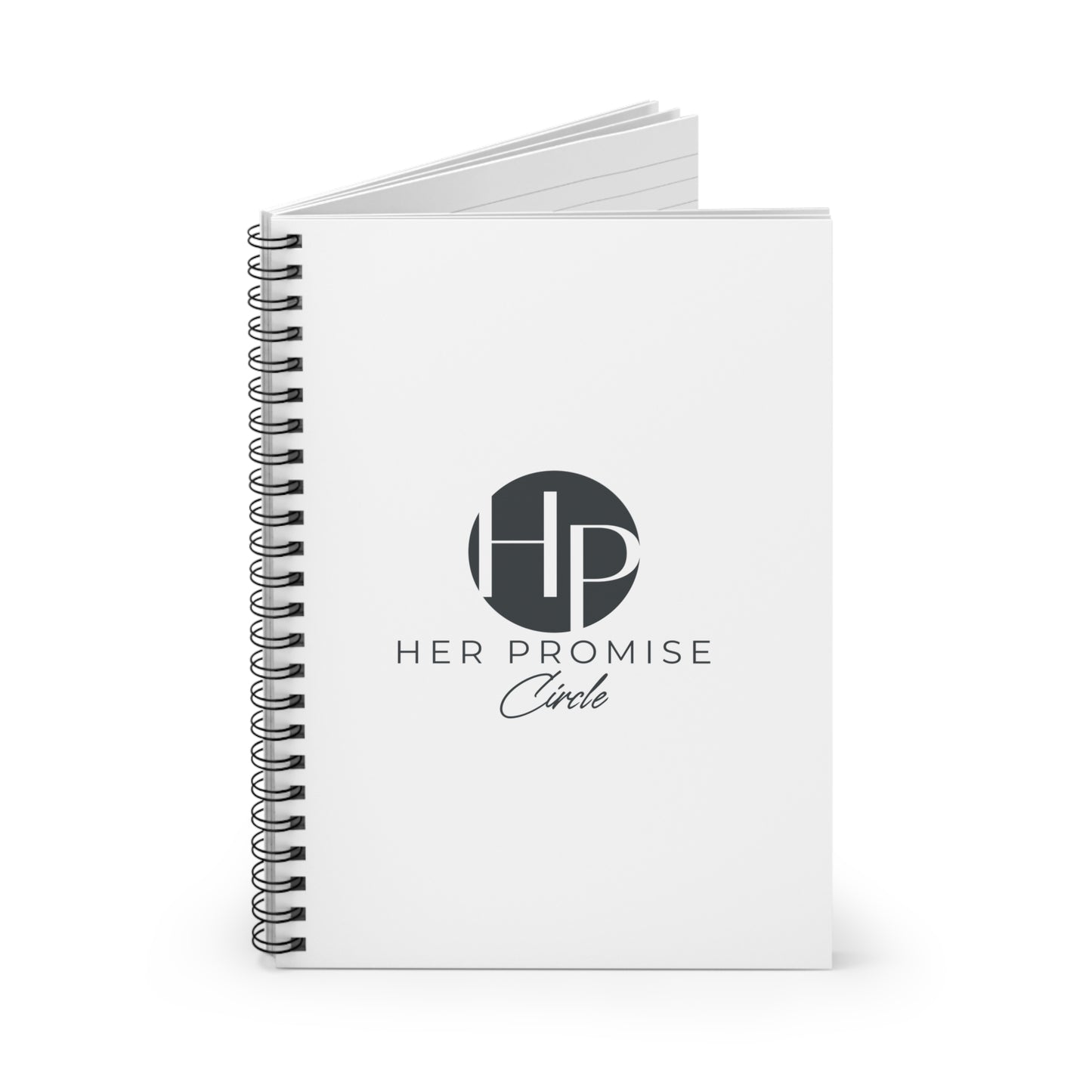 Her Promise Circle Spiral Notebook — Ruled Journal for Women’s Goals & Faith