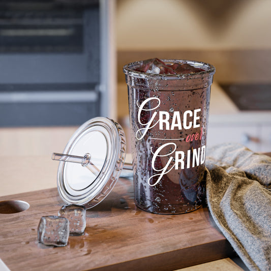 Grace over Grind Acrylic Cup
