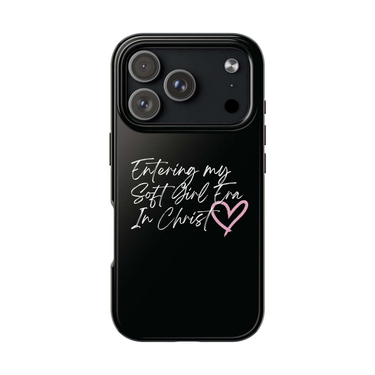 "Soft Girl Era In Christ" Phone Cases