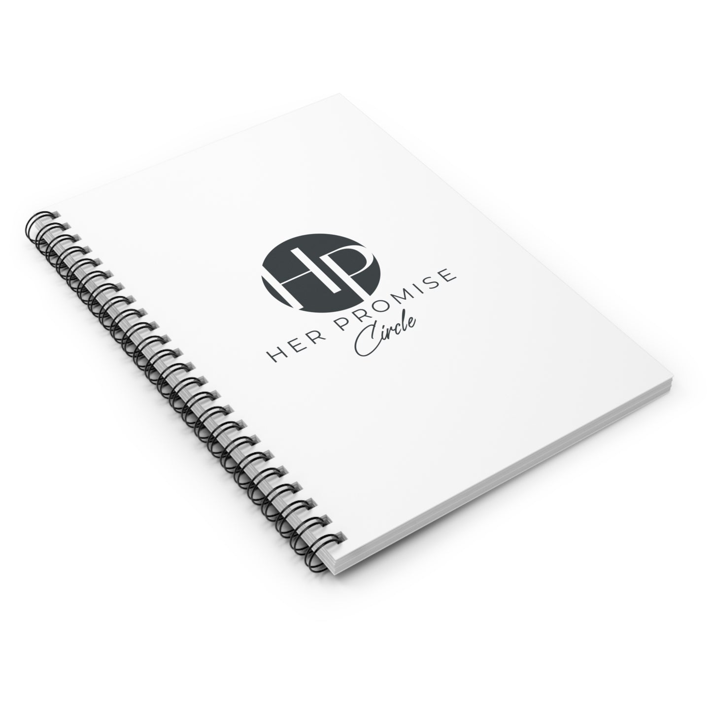 Her Promise Circle Spiral Notebook — Ruled Journal for Women’s Goals & Faith