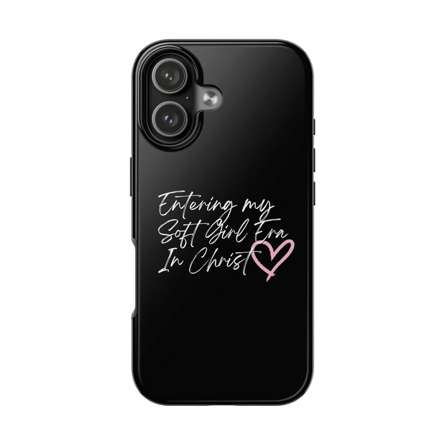 "Soft Girl Era In Christ" Phone Cases