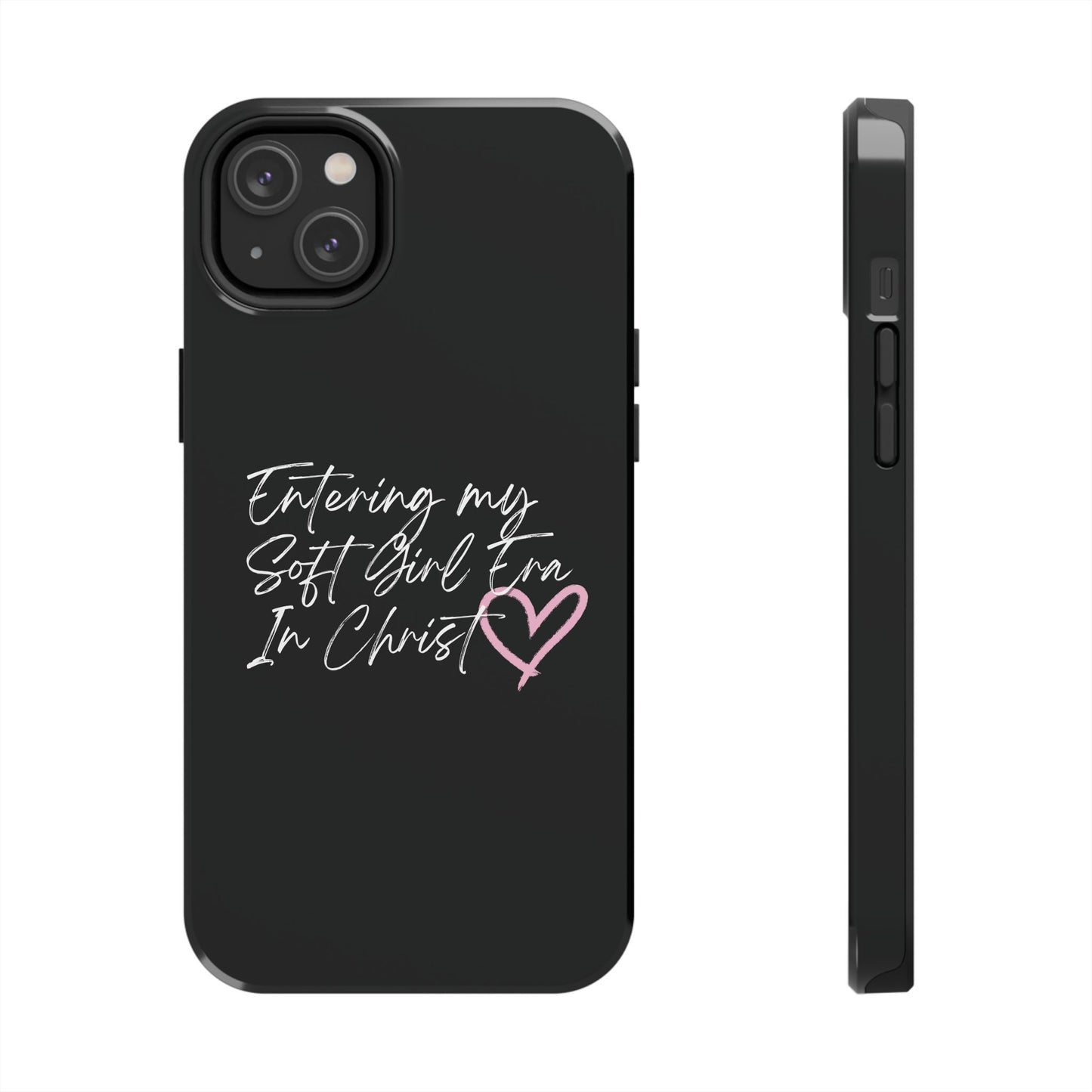"Soft Girl Era In Christ" Phone Cases