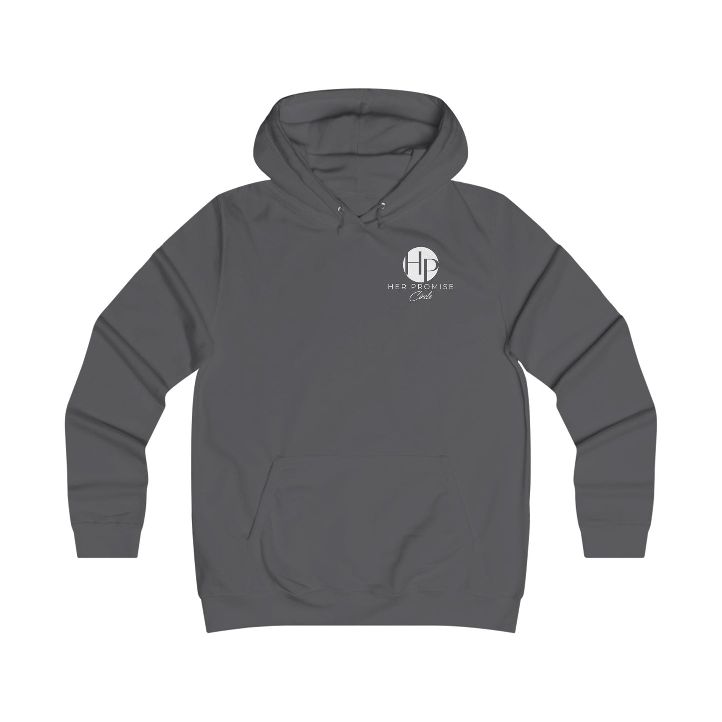 Her Promise Girls College Hoodie – Feminine Logo Pullover