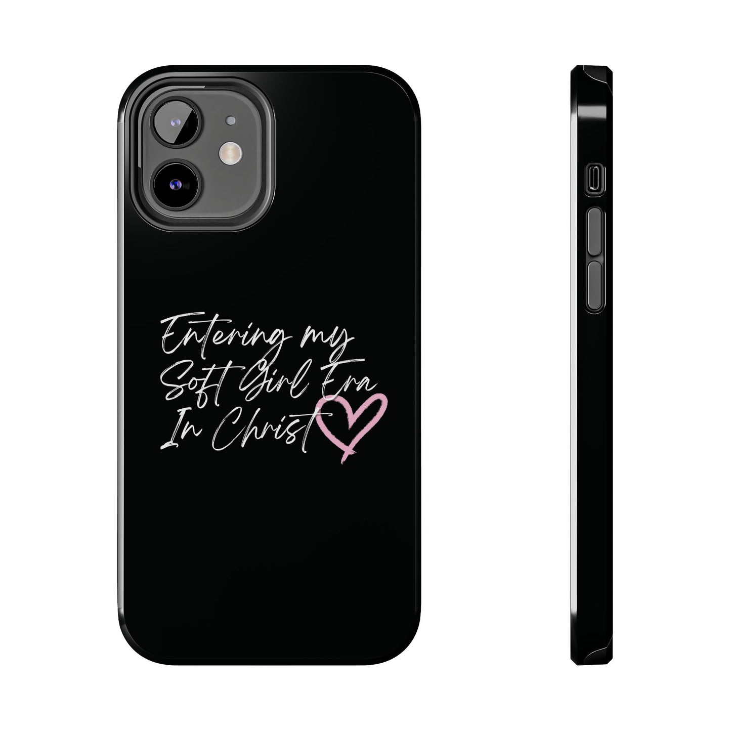 "Soft Girl Era In Christ" Phone Cases
