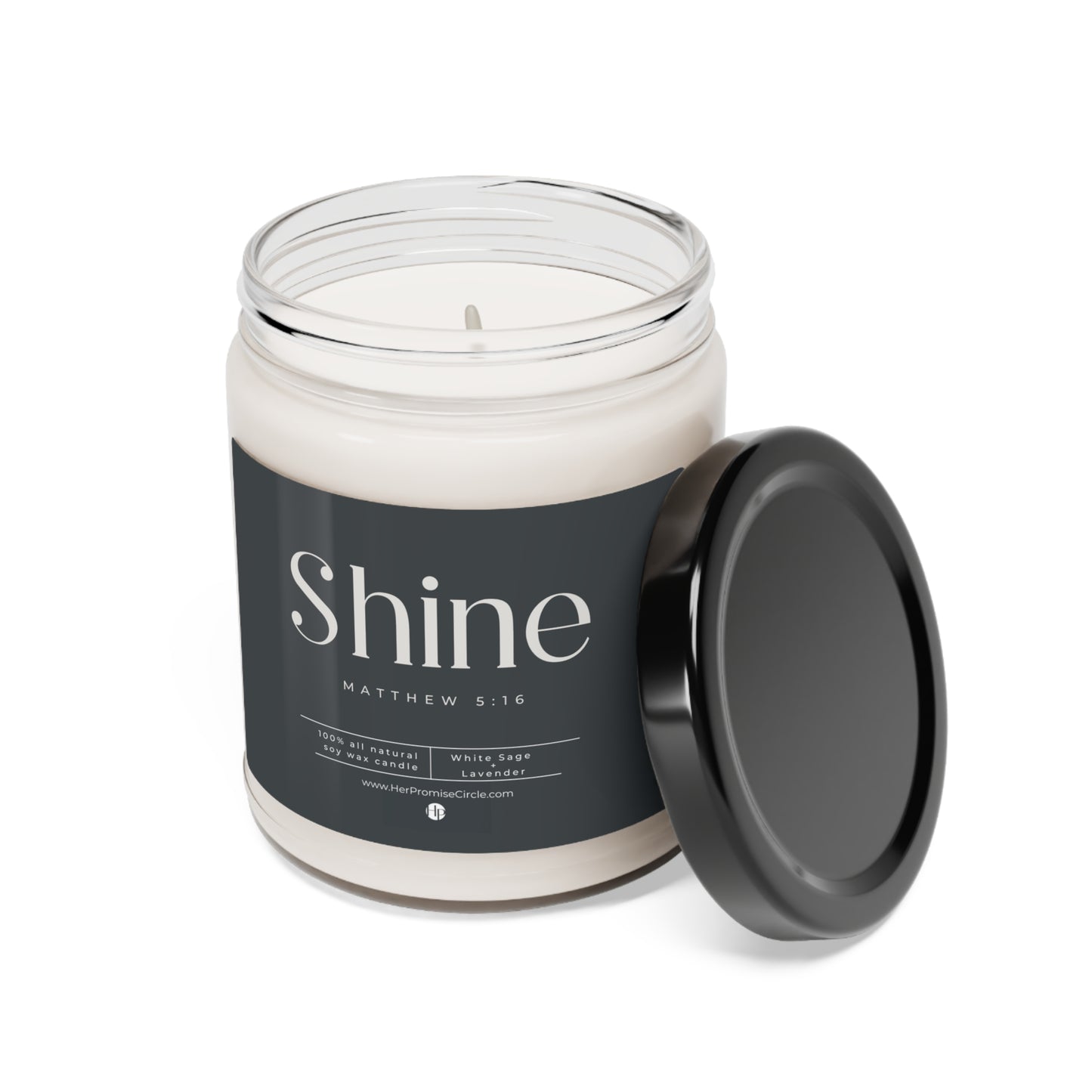 "Shine" Scented Soy Candle, 9oz