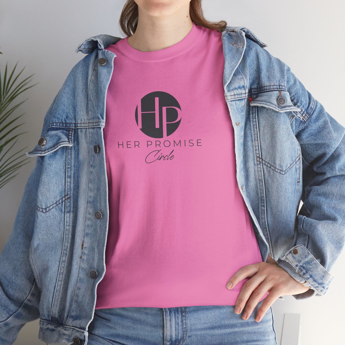 Her Promise Circle Women's Tee Shirt - Unisex Heavy Cotton